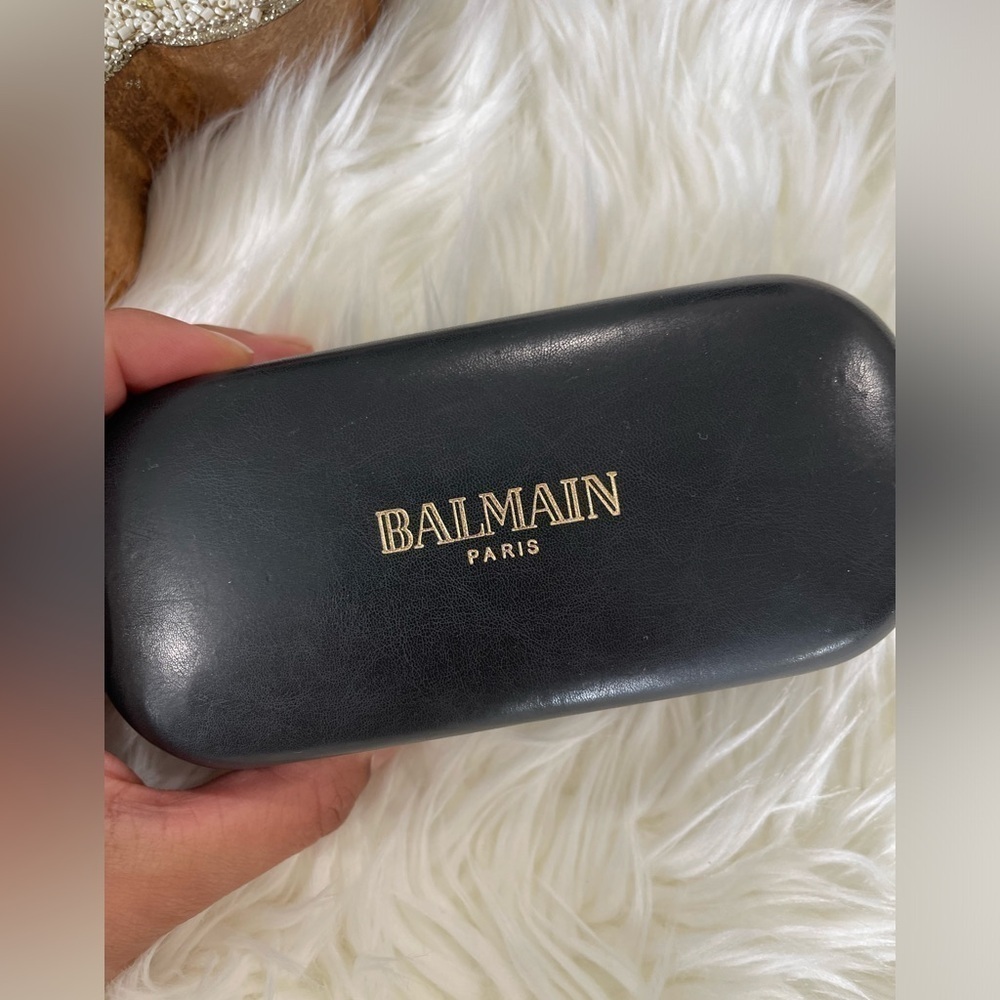 Balmain Sunglasses Case Black Hard